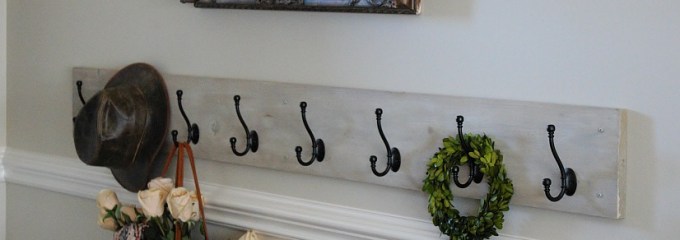 Day 31- Hospitality, Compromise, and a DIY Entry Hall Coat Rack
