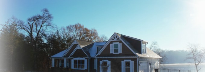 Our First Christmas at the Lake House